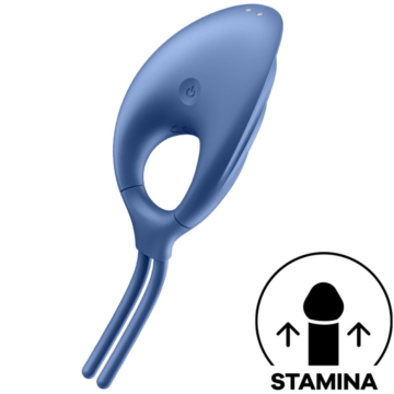 Satisfyer Swordsman blue Phallic Penis Ring