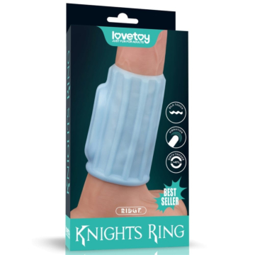 Δαχτυλίδι Πέους με Δόνηση - Lovetoy Vibrating Ridge Knights Ring