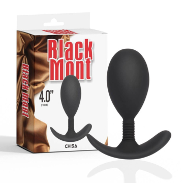 Black Mont Anal Play Plug L