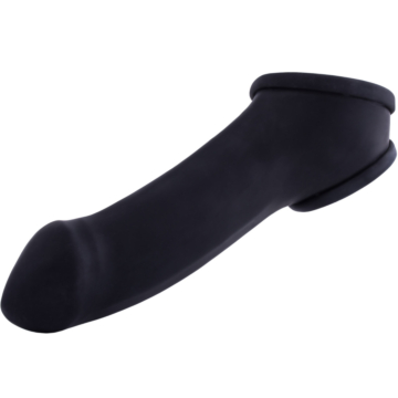 Kinksters Latex Penis Sleeve - Black