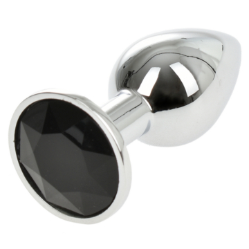 Kinksters Small Silver Metal Butt Plug