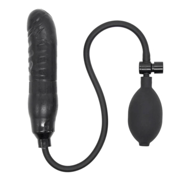 Kinksters Black Inflatable Penis