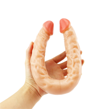 Kinksters Realistic Double Dildo - Skin ABS/PVC
