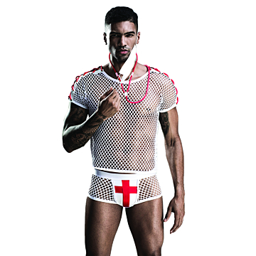 Kinksters White Sexy Assistant Costume
