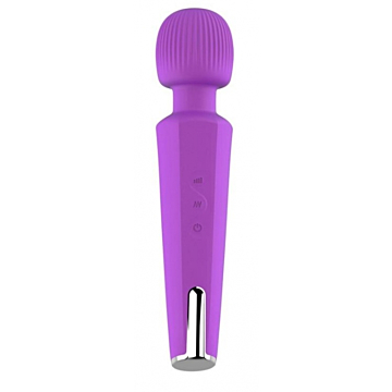 Kinksters Wand Massager: 20 Modes, Purple