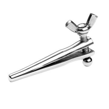 Kinksters Adjustable Urethral Dilator - Silver Metal