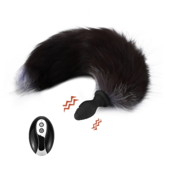 Kinksters Vibrating Fox Tail Plug