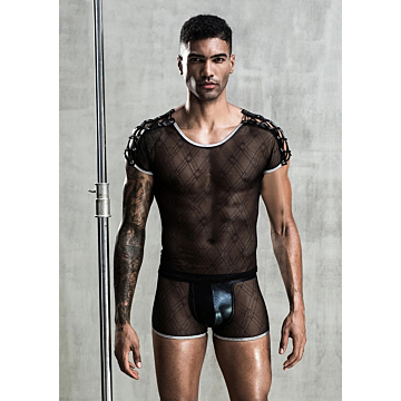 Kinksters Sexy Black Boxer Set