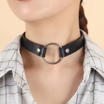 Kinksters: Black Eco Leather Choker