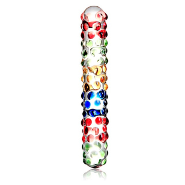 Colorful Glass Dildo - Guilty Toys