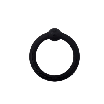 Kinksters Black Silicone Penis Ring