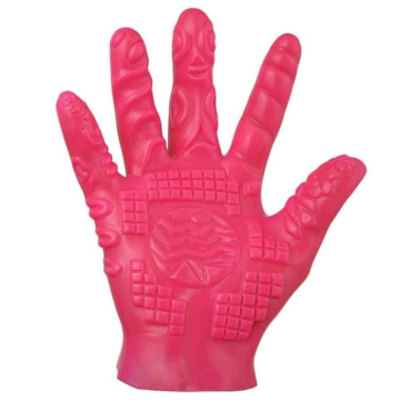 Stimulating Pink Glove by Kinksters