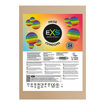 EXS Pride Rainbow Condoms