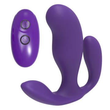 Δονητής Kinksters Double - Purple Silicon