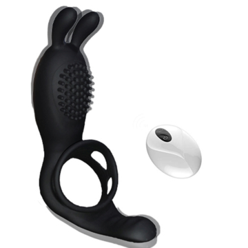Kinksters Black Rabbit Ring