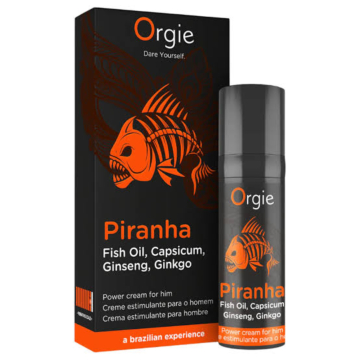 Κρέμα Διέγερσης για Άνδρες 15ml - Orgie Piranha Power Cream