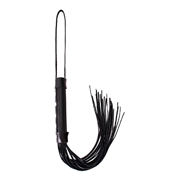 AngelTouch Black Leather Whip