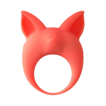 Wild Pleasure: Orange Silicone Cock Ring by Kinksters