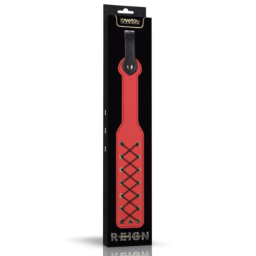 Paddle BDSM 38cm - Lovetoy Rebellion Reign Rope Paddle