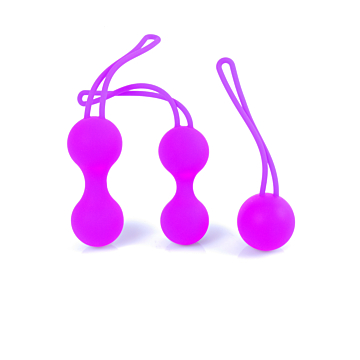 Kinksters Silicone Kegal Balls Set - Pink