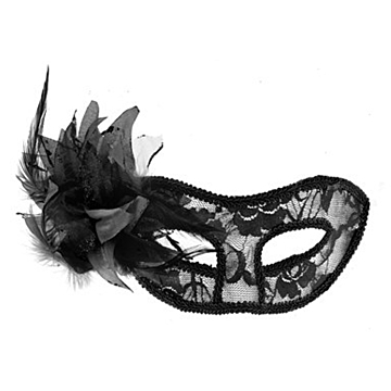 Kinksters Black Transparent Mask