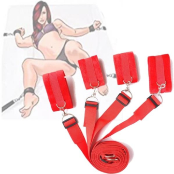 Bed And Foot Restraint Set For Red Bed