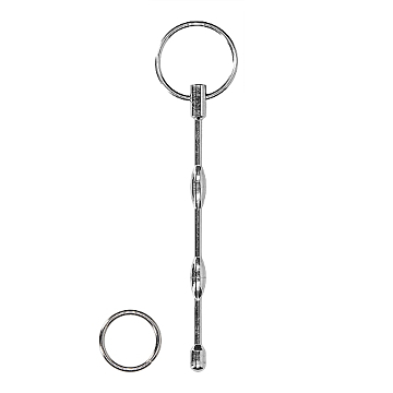Ouch Ribbed Plug - Silver