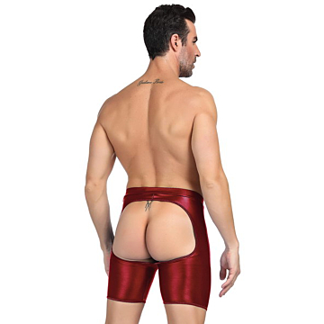 Kinksters Burgundy Wet Look Boxer Briefs