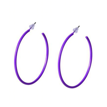 Neon Purple Earring