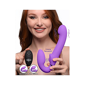XR Brands 10X Remote Ergo-Fit G-Pulse - Purple