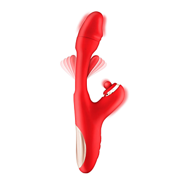 Yoba Joyfully 3-in-1 Rabbit Vibrator with Tapping Function 25 cm