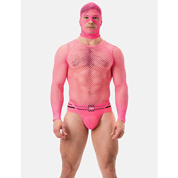 Barcode Berlin Fishnet Body Como Neon Pink