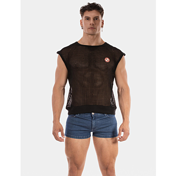 Barcode Berlin Muscle Tank Eldar Shirt Black