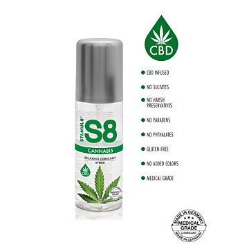 S8 Hybrid Cannabis Lube - 125ml