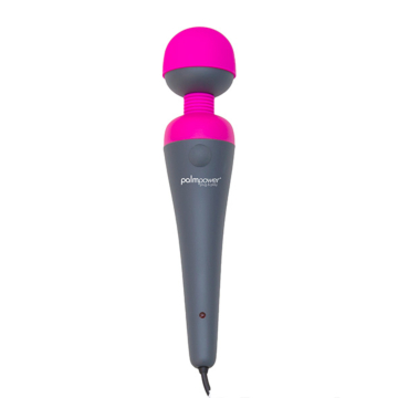 Palm Power Plug & Play Wand Massager Pink