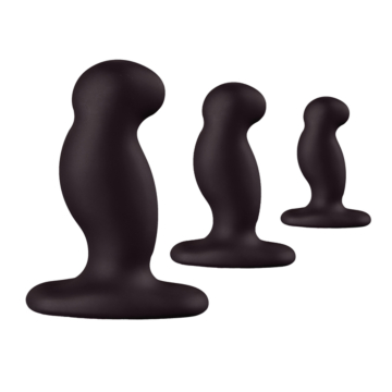 Nexus Black Silicone Anal Set