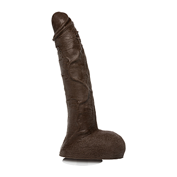 Doc Johnson Jason Luv 10in Cock Vac-U-Lock, Brown