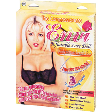 Nanma Envi Live Size Inflatable Pvc Love Doll With 3 Holes Flesh OS
