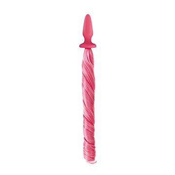 Pastel Pink Silicone Unicorn Tail
