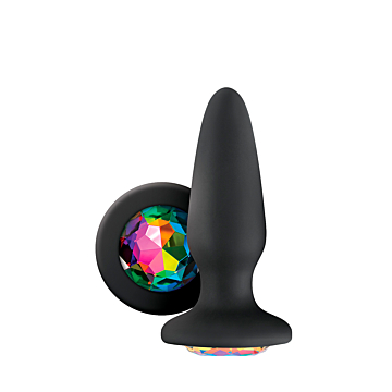 NS Novelties Glams Black Butt Plug