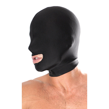 Sexy Spandex Hood - Black