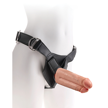 Double Pleasure! King Cock Strap-On Harness