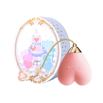 Zalo Baby Heart Massager - Strawberry Pink