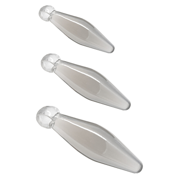 Toy Joy Finger Rimmer - Set of 3, Transparent