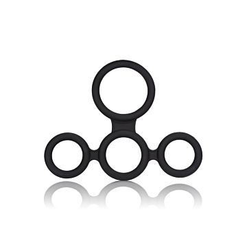 CalExotics Big Man S Spreader - Black Silicone