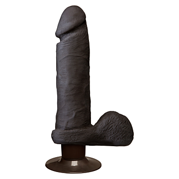 Doc Johnson 8" Vibrating Cock - Black