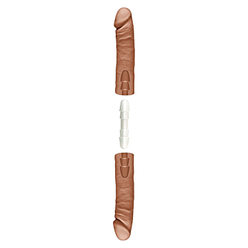 Doc Johnson Double Dildo - 40cm - Caramel