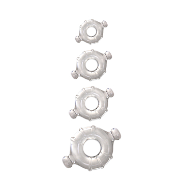 Ns Novelties Renegade Vitality Rings Clear