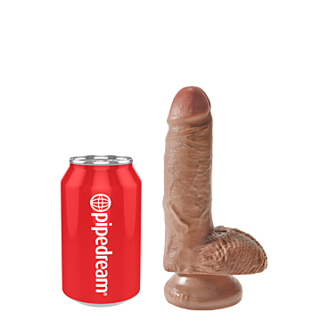 Ρεαλιστικό Dildo Pipedream King Cock Cock With Balls 8"