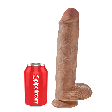 Pipedream King Cock 11" - Caramel